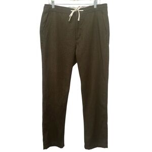 Wellen Men's Gray Seawool Easy Chino Casual Normcore Comfy Sz XL